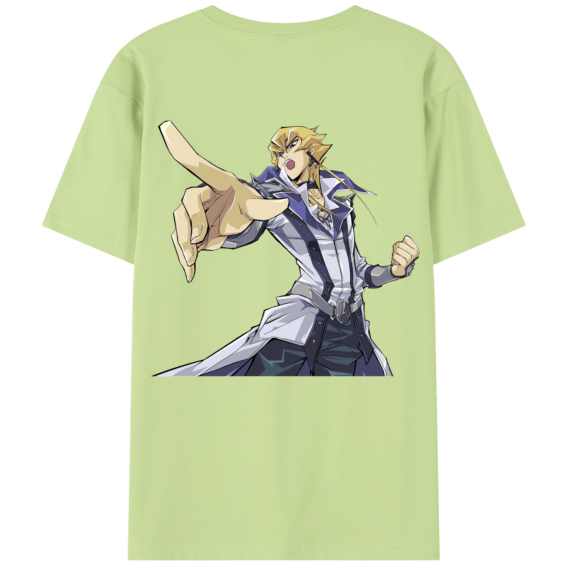 （画像用） 遊☆戯☆王 Yu-Gi-Oh! 綿100％半袖Tシャツ（背面プリント）